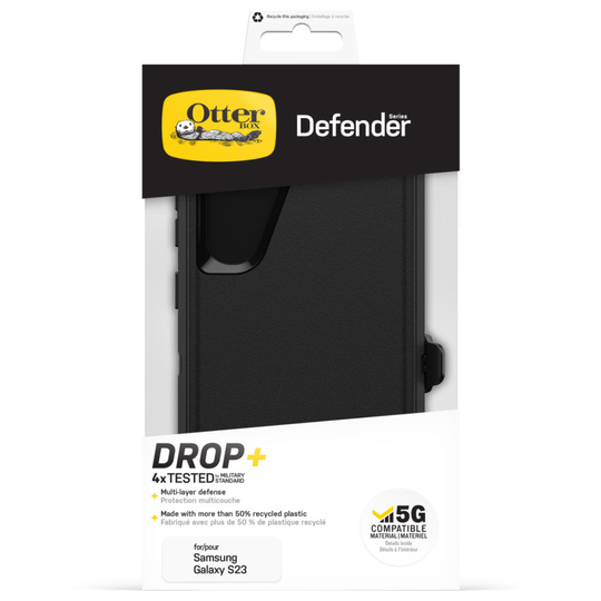 OTTERBOX DEFENDER SAMSUNG S23 - BLACK