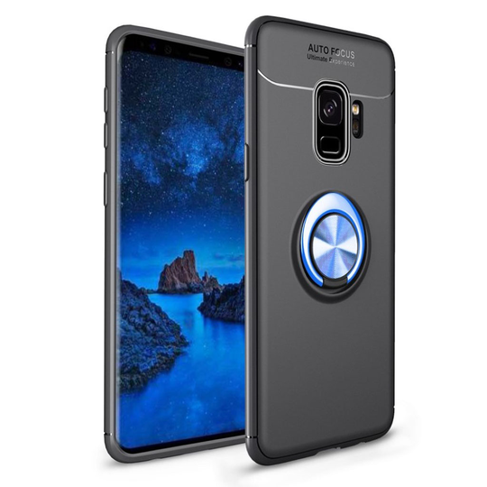 Ringo Samsung Galaxy S9 kuoret - Musta / Sininen