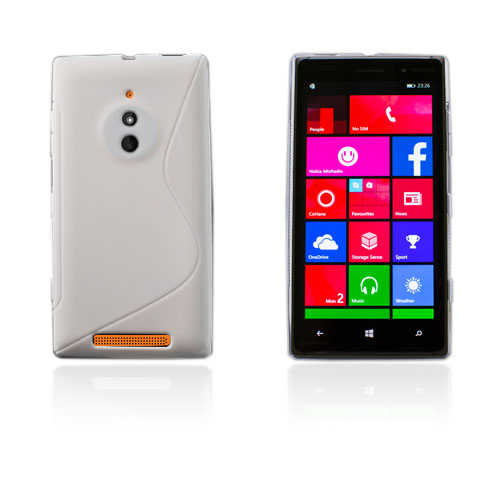 Lagerlöf (Valkoinen) Nokia Lumia 830 Suojakuori