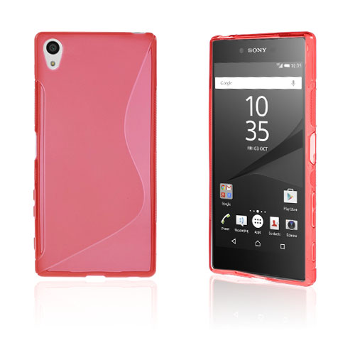 Lagerlöf Sony Xperia Z5 Premium Kuori - Punainen