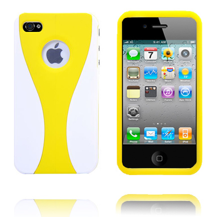 iCurve Klik-On (Keltainen) iPhone 4S Suojakuori