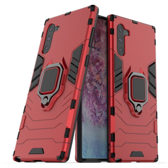Ring Guard Samsung Galaxy Note 10 kuoret - Punainen