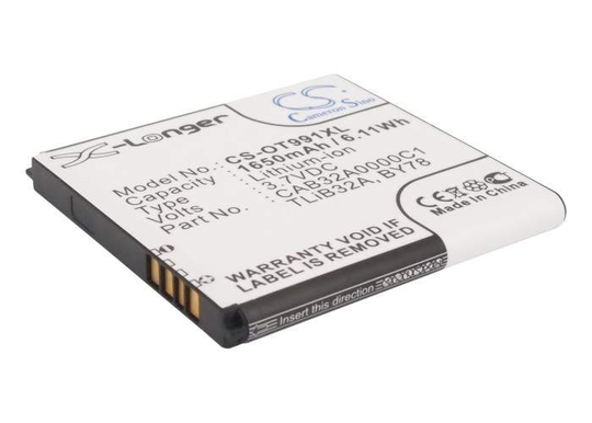 Alcatel One Touch 6010 One Touch 6010D One Touch 916 akku 1650mAh