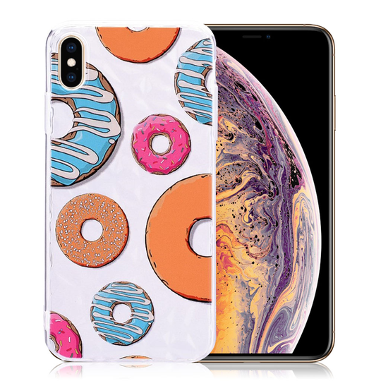 iPhone 9 Plus Iskukestävä Pehmeä Kuviollinen Silikooni Muovinen Takasuoja Kuori - Dinosaurus