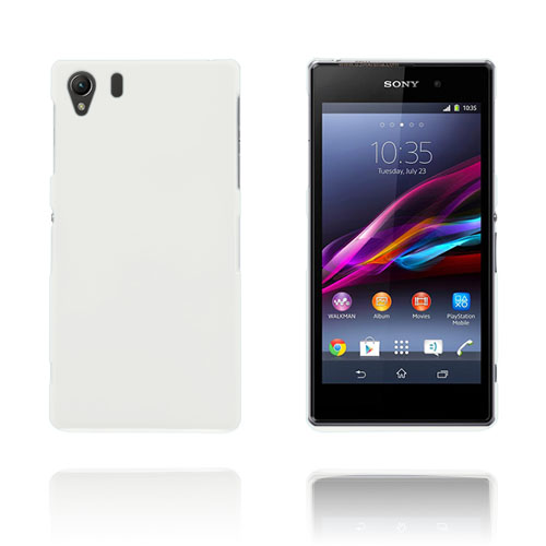 Hard Shell (Valkoinen) Sony Xperia Z1 Suojakuori