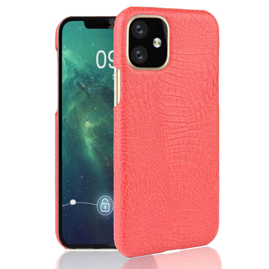 Croco iPhone 11 Pro Max kuoret - Punainen