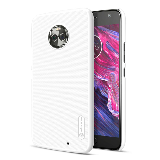 NILLKIN Motorola Moto X4 elegantti suojakuori - Valkoinen