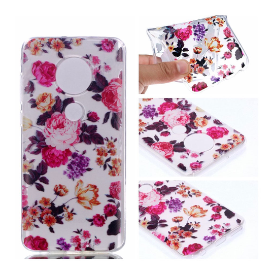 Motorola Moto G7 pattern case - Blooming Flower