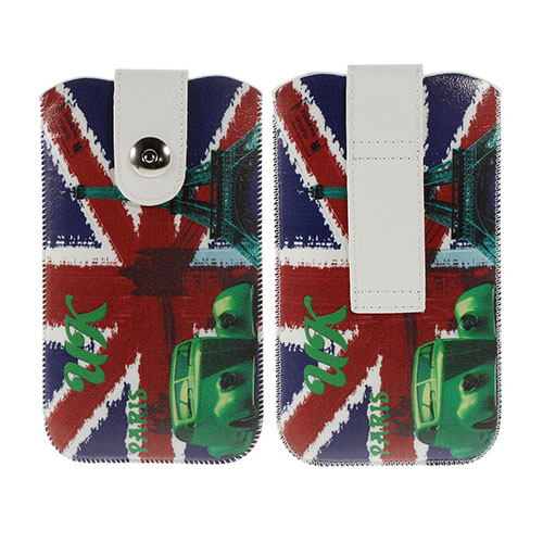 Undset (Britannia & Eiffeltorni) iPhone 6 Plus Nahkakotelo