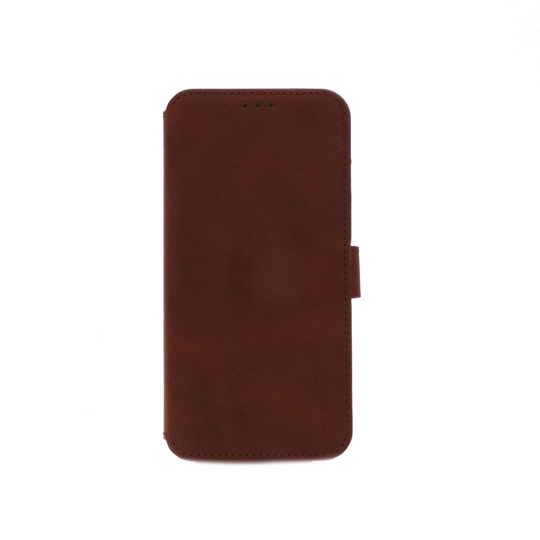 NovaNL Bookcase Volume 1.0 suojakotelo Samsung Galaxy A30 - ruskea