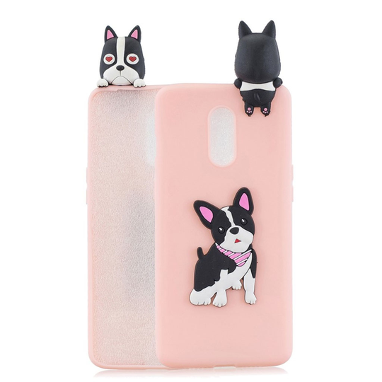 Cute 3D OnePlus 7 kuoret - Koira