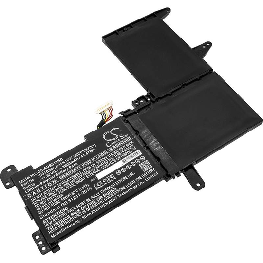 Asus N580GD N580VD S510 akku 3600mAh