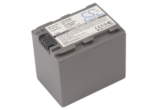 Sony NP-FP90 NP-FP91 yhteensopiva akku 2500 mAh