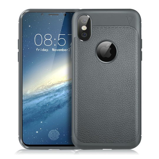 IVSO iPhone X uniikki suojakuori - Harmaa