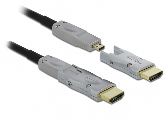 This Cable By Delock Is Used To Connect Devices With A HDMI Interface, Such As Monitors Or TVs, To A