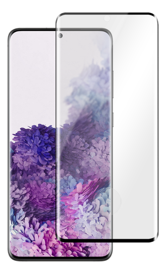 Näytönsuoja Samsung S20+:lle, Peittää Koko Näytön, Kaarevuusaste 3D