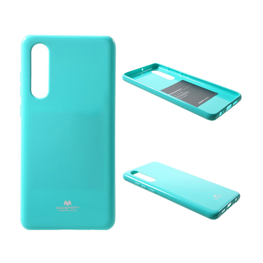 MERCURY GOOSPERY Huawei P30 glitteri puuteri suojakotelo - Sinivihreä