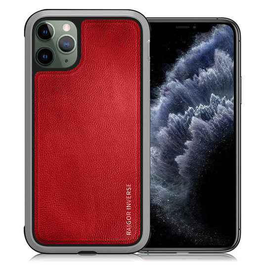 Raigor Inverse LUXURIOUS Cover for iPhone 11 Pro - Red