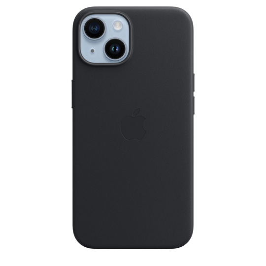 APPLE IPhone 14 Leath Case MgS Midnight