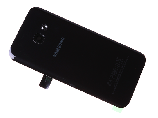 Akkukansi / Takakansi Samsung Galaxy A3 2017 - Musta