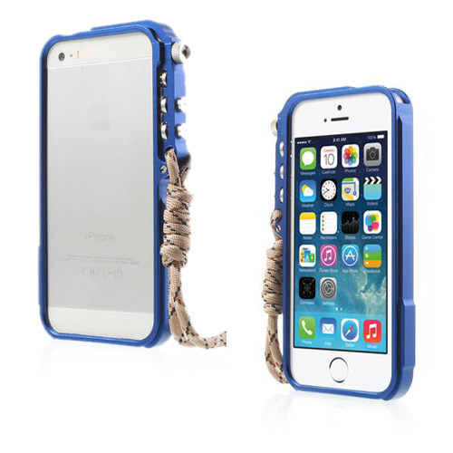 Premium (Sininen) iPhone 6 Metallinen Bumper