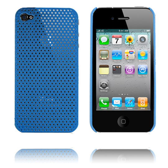 Atomic i4 (Vaaleansininen) iPhone 4 Suojakuori