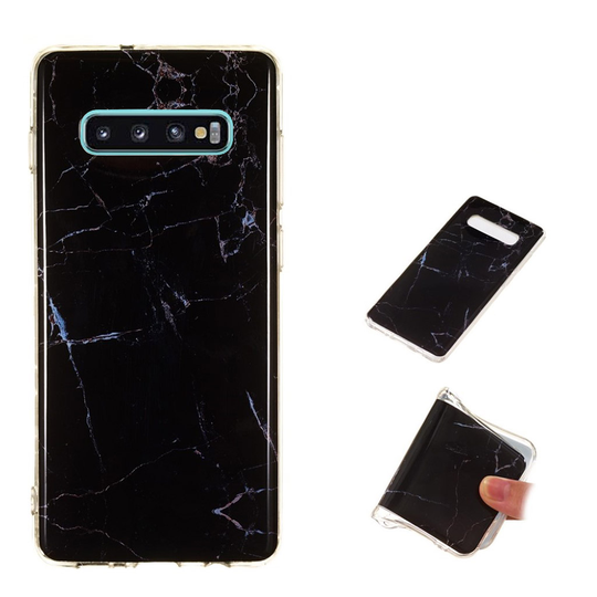 Samsung Galaxy S10 Plus marmori kuosinen pehmeä suojakotelo - Malli I