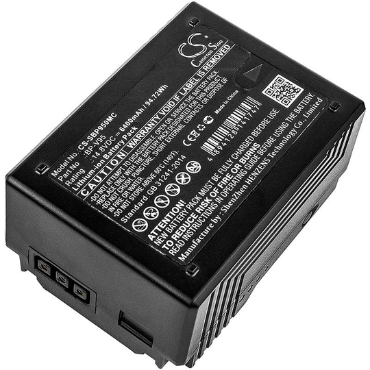 Sony PMW-400 PMW-500 PMW-EX330 akku 6400mAh