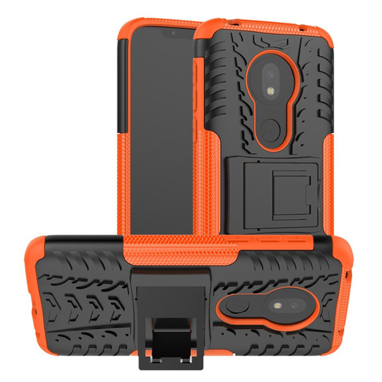 Offroad Motorola Moto G7 Play kuoret - Oranssi