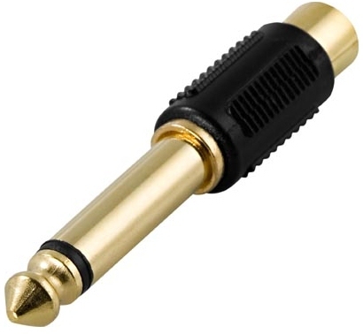 Multimediasovitin, RCA Naaras - 6,3 Mm Uros, Monoääni