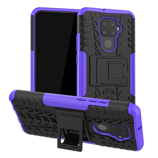 Offroad Huawei Mate 30 Lite kuoret - Musta / Violetti