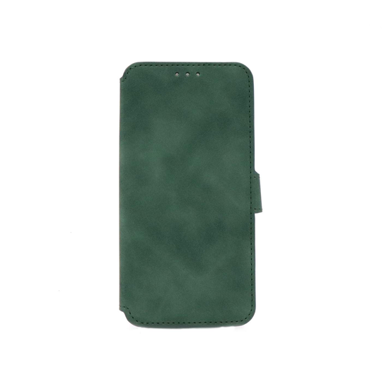 NovaNL Bookcase Volume 1.0 suojakotelo Samsung Galaxy A20e - vihreä