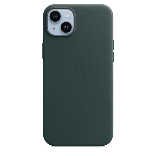 APPLE IPhone 14+ Leather Case MgS Forest