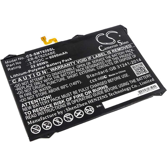 Samsung Galaxy Tab S3 9.7 Galaxy Tab S3 9.7 XLTE SM-T820 akku 6000mAh