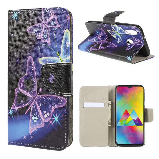 Wonderland Samsung Galaxy M20 kotelot - Kaunis Perhonen
