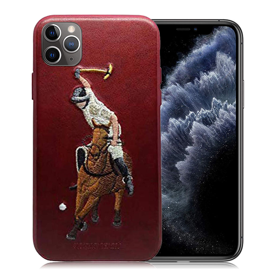 Jockey - Santa Barbara Polo & Racquet Club - iPhone 11 Pro - Red