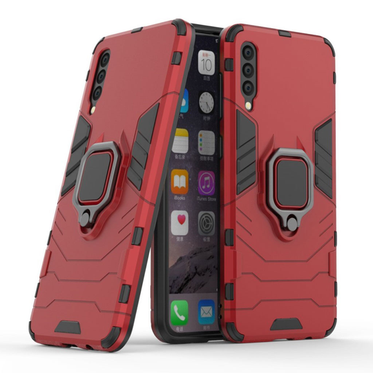 Samsung Galaxy A50 cool guard hybrid case - Red