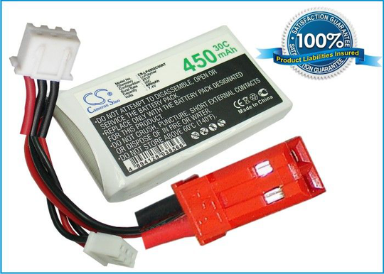 Li-Po akku 450 mAh 7 4 V 30C