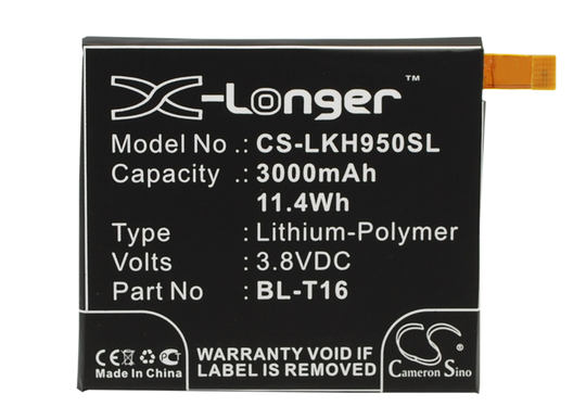 LG G Flex 2 H950 H955 akku 3000 mAh