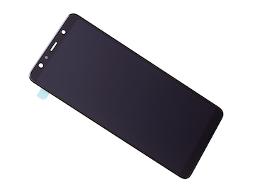 Samsung Galaxy A7 2018 (A750F) OLED Näyttö - Musta (Alkuperäinen)