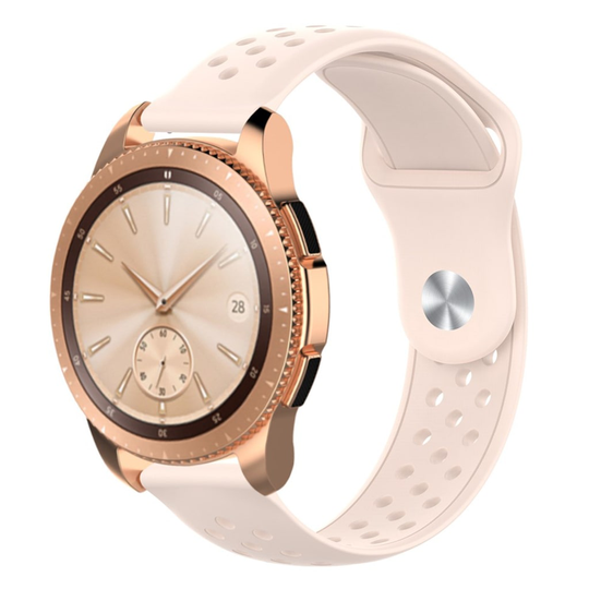20mm Samsung Galaxy Watch (42mm) silicone watch band - Light Pink