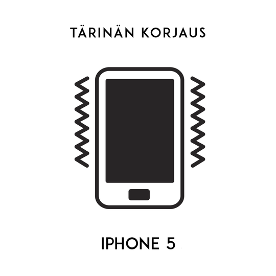 iPhone huolto - Apple iPhone 5 Tärinän / Vibran korjaus