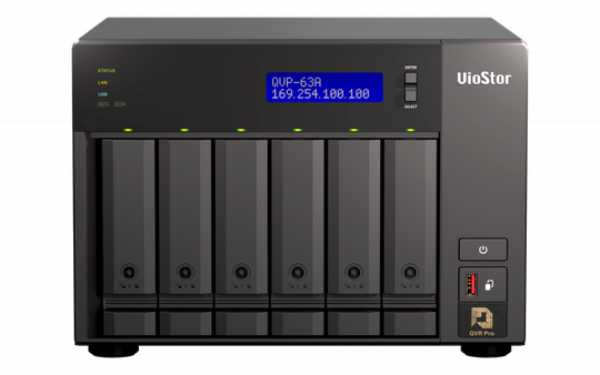 QNAP QVP-63A Surveillance NAS 8ch I3