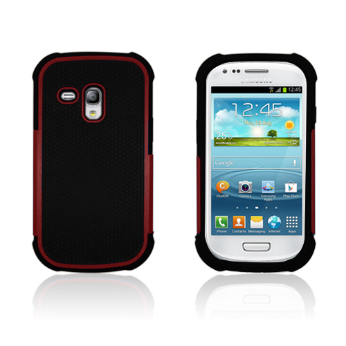 Player (Punainen) Samsung Galaxy S3 Mini Silikonikuori