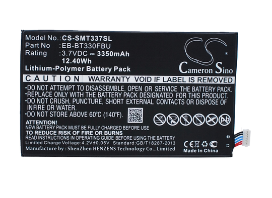 Samsung Galaxy Tab 4 8.0 Galaxy Tab4 8.0 SM-T330NU Tabletin Akku"