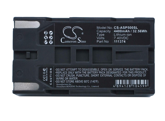 Ashtech ProFlex 500 ProFlex 800 ProFlex 800 GNSS akku 4400mAh