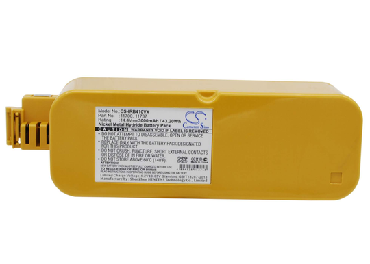 iRobot 4905 APS 4905 Create akku 3000mAh / 43.20Wh