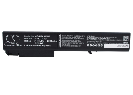 HP EliteBook 8530p EliteBook 8530w EliteBook 8540p akku 2200 mAh