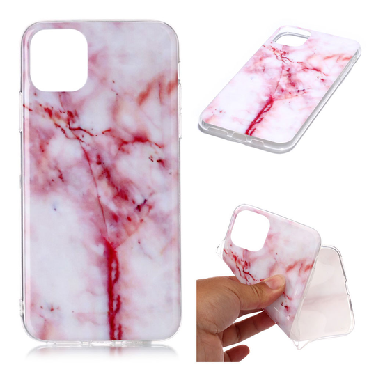 Marble iPhone 11 Pro Max kuoret - Ruusu Marmori