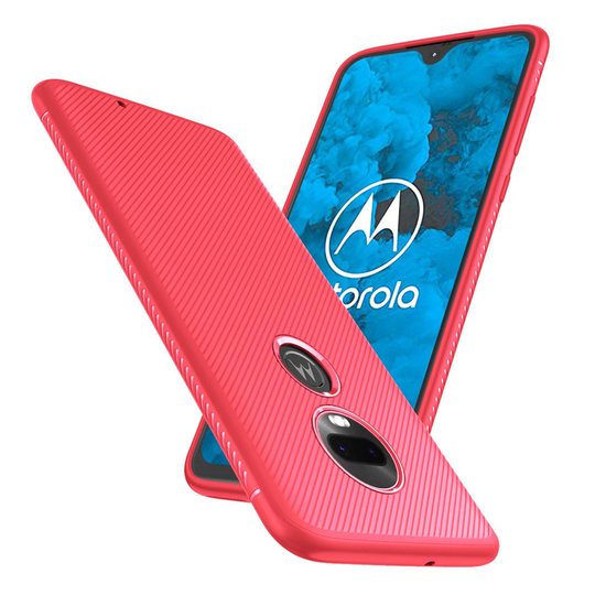 Jazz Motorola Moto G7 Plus kuoret - Punainen